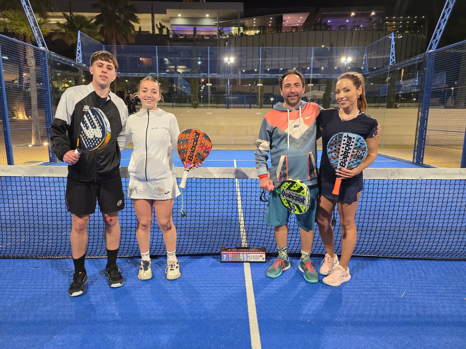 Tournament moment 2 at El Higueron Padel.